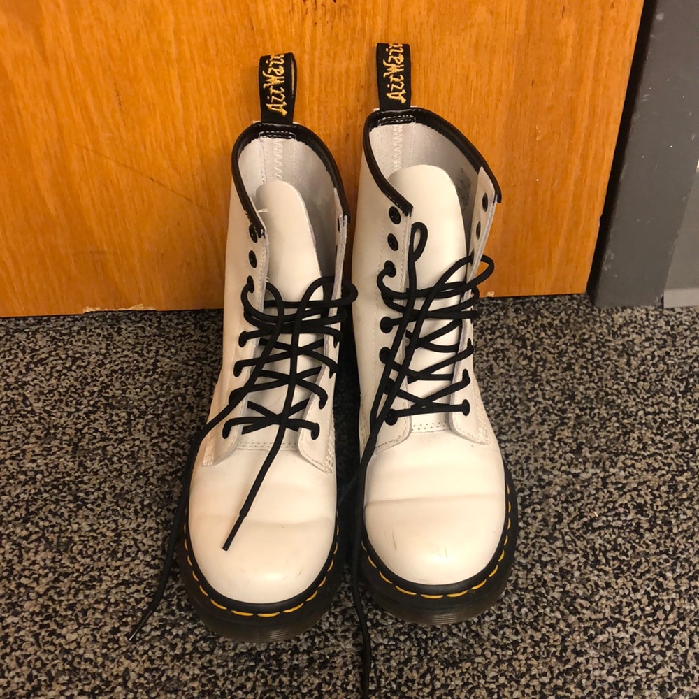 White Dr Martens